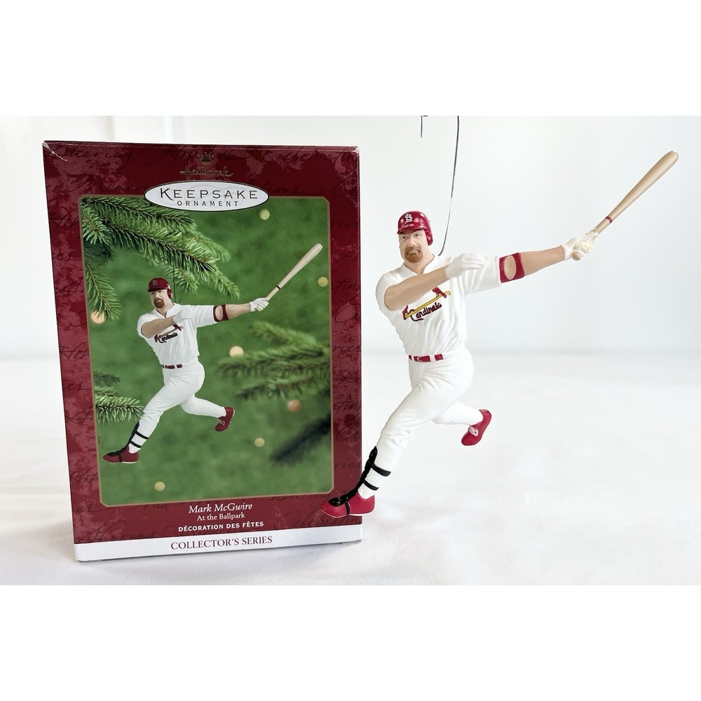 2000 Hallmark‎ Keepsake Mark McGwire At The Ballpark St Louis Cardinals Ornament